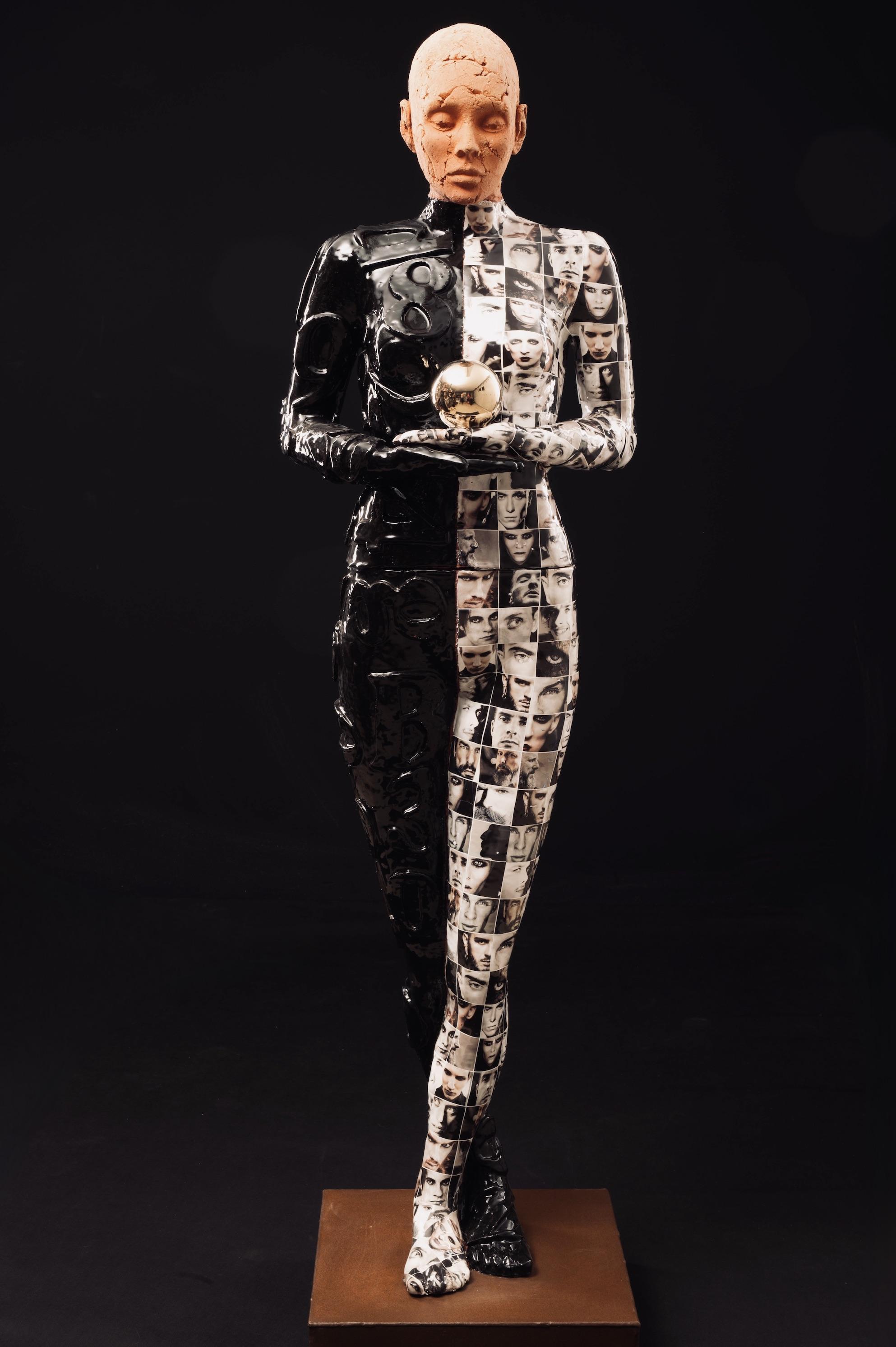 Girl With Silver Ball